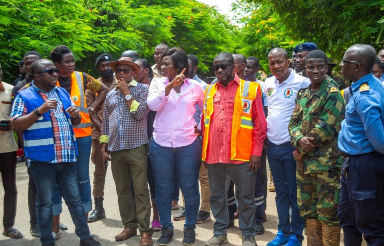 2 Garrison Operation Boafo Team Attends To Floodplain Areas In Elmina